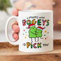 'If Mums Were Bogeys' Personalised Christmas Mug, thumbnail 1 of 5