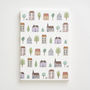 Town Houses Notebook In A5 Size, thumbnail 1 of 4