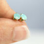 Amazonite Stud Earrings, thumbnail 3 of 11