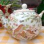 Two Cup Teapot In British Birds Design, thumbnail 7 of 9