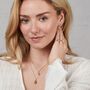 Moka Yellow Gold Vermeil Shell Pendant, thumbnail 2 of 5