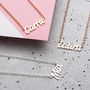 Personalised Name Necklace, thumbnail 4 of 12