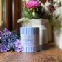 Big Birthday Elegant Stripes Candle, thumbnail 1 of 3