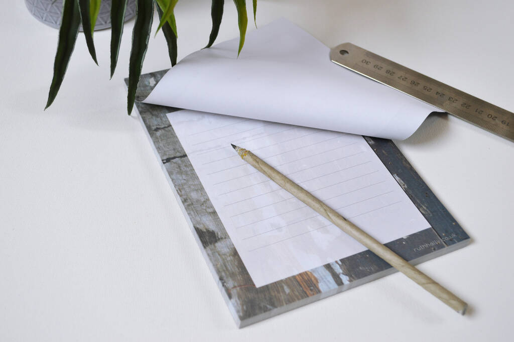 'Wholesome' A5 Tear Off Notepad By Ruth Holly