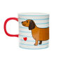 Ceramic Sausage Dog Mug, thumbnail 2 of 3