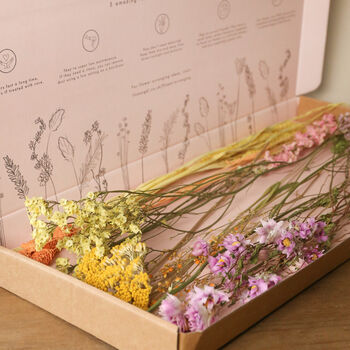 Spring Meadow Large Dried Flower Letterbox Gift, 5 of 6
