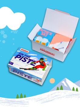 United Oddsocks Ski Men's Gift Box Set, 3 of 4