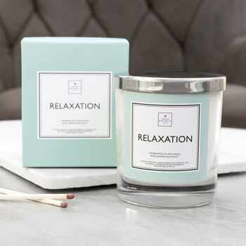 Personalised Relaxation Scented Candle, 3 of 7