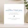 Romantic Anniversary Card Personalised For Husband, thumbnail 6 of 8