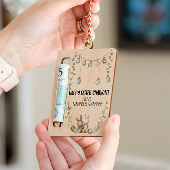 Personalised Easter Gift Money Holder For Kids, 2 of 5