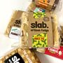 Six Fudge Slab Christmas Display Box – Vegan, thumbnail 2 of 3