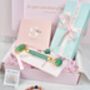 Jade Roller And Crystal Bracelet Gift Bundle, thumbnail 2 of 12