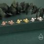 Sterling Silver Spinosaurus Dinosaur Stud Earrings, thumbnail 6 of 12