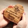 Personalised “The Day You Became My Mummy” Heart – Baby Keepsake Gift, thumbnail 1 of 4