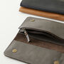 Fair Trade Handcrafted Leather Long Wallet, thumbnail 6 of 11