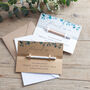 Blue Eucalyptus 'Pencil Us In' Save The Date, thumbnail 1 of 5