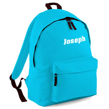 Personalised Name Rucksack All Colours, 11 of 12