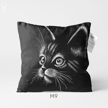 Gift For Cat Lover Cushion Covers, 10 of 12