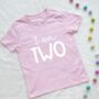I Am One. Childs Birthday T Shirt, thumbnail 7 of 8