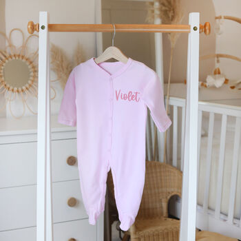 Create Your Own: Babygrow With Custom Text, 8 of 11