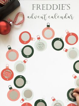 Personalised Advent Calendar, 5 of 6
