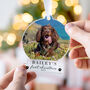 Dog's First Christmas Photo Ornament 2025, thumbnail 7 of 9