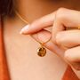 Tigers Eye Healing Stone Necklace, Courage, thumbnail 3 of 11