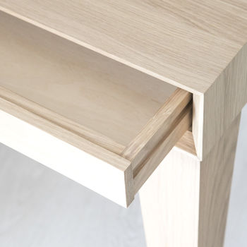 Oak Desk With Wall Storage, 6 of 7
