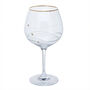 Swarovski® Crystal Gold Dartington Gin Glass – Pair, thumbnail 3 of 4