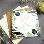 Botanical Trifold Wedding Invitations, thumbnail 1 of 10