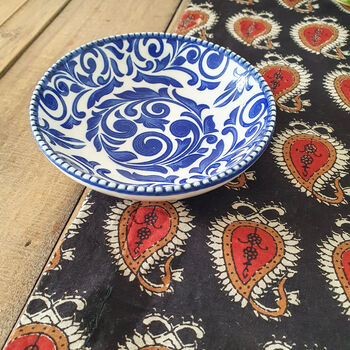 Set Of Two Placemats, Block Printed Handmade In India, 2 of 11