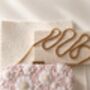 Pink Sands | Blush Embroidered Clutch Bag, thumbnail 5 of 8