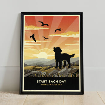 Limited Edition Cockapoo Print: Gift For Dog Lovers, 5 of 8