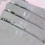 Bridesmaids Leather Clutch Bag Set Of Four, thumbnail 4 of 10