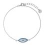 Blue Lucky Evil Eye Bracelet, thumbnail 2 of 4