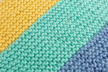 Pastel Dreams Blanket Knitting Kit, 3 of 12