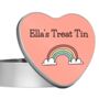 Personalised Child's Rainbow Treat Tin, thumbnail 2 of 2