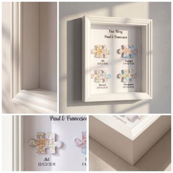 Wedding Gifts Met Engaged Married Locations Print, 5 of 10