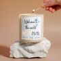 Personalised Baby Boy Candle Gift Box For New Mum, thumbnail 1 of 6