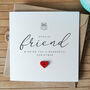 Christmas Card For Friend, To A Special Friend Christmas Card, Personalised Card For Friend, Handmade Card, thumbnail 1 of 4
