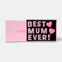Best Mum Ever Message Iced Biscuits Mother's Day Letterbox Gift, thumbnail 2 of 9