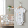Personalised Our First Mother's Day Bodysuit / Babygrow Animals, thumbnail 2 of 6