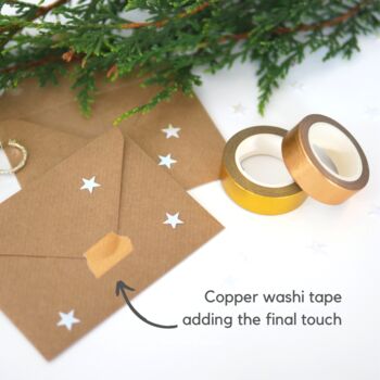 Copper Gold Washi Tape, 3 of 6