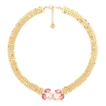 Crystallized Drop Statement Necklace, 2 of 2