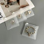 Disc Stud Earrings In 18ct Gold Plate, thumbnail 12 of 12