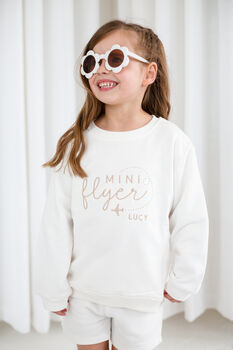 Mini Flyer Personalised Airport/Holiday Hoodie Jumper, 5 of 6