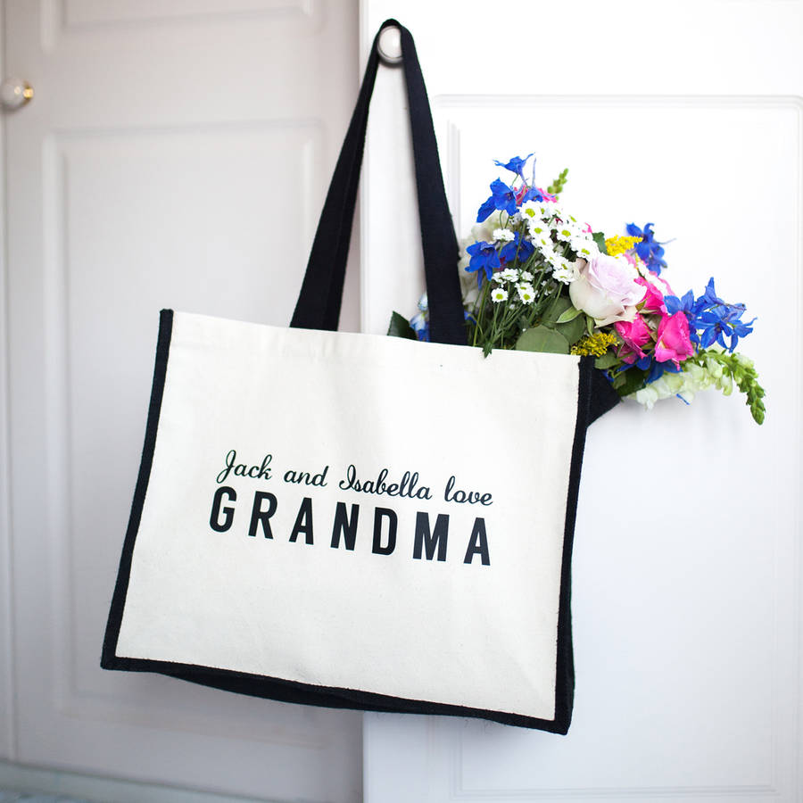 Personalised Love Grandma/Nana/Nanny/Granny Bag, 1 of 3