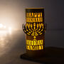 Personalised Happy Hanukkah Gift Lantern, thumbnail 7 of 9