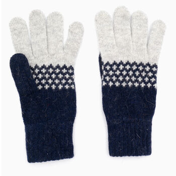 Nordic Knit Gloves, 4 of 8