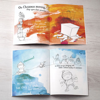 Personalised First Christmas Story Book, 6 of 9
